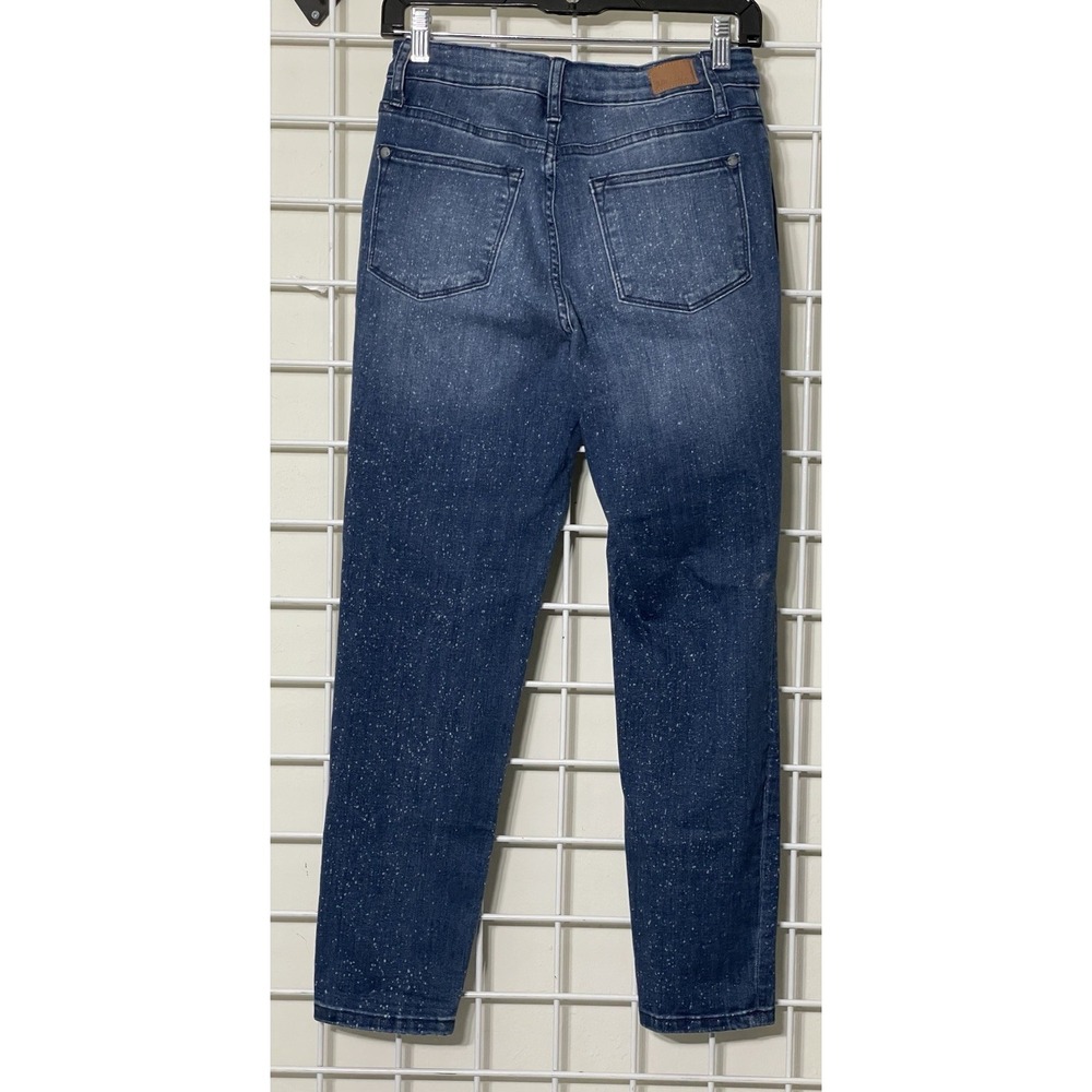 Judy Blue Mineral Wash Relaxed Fit Jeans‎ Size 5/27 Speckle JB88226 Stretch - Picture 3 of 7